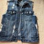 Denim waistcoat size Small Image 2