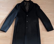 Brand New Next Black Trench Coat Size XS