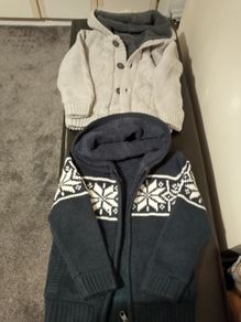 Knitted Fleece Jacket