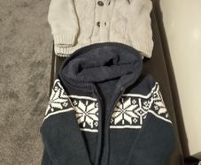 Knitted Fleece Jacket