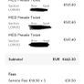 x3 Seated Harry Styles Tickets Image 4