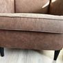 Ikea Strandmon dark brown wingback armchair Image 3