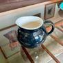 Vintage Aluminia Denmark Susanne Confetti  Small Jug Coffee Creamer Image 8