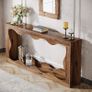 160 cm Console Table in Country House Style with Storage Space, Coffee Table Behind the Sofa Image 4