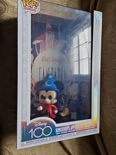 Funko POP 08 Sorcerer s Apprentice Mickey With Broom