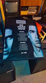 Original 90's Oasis "Be Here Now" tour poster..