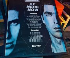 Original 90's Oasis "Be Here Now" tour poster..