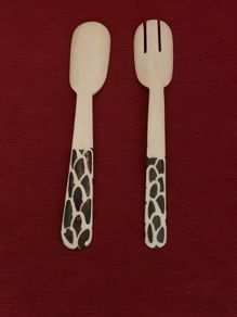 Antique Salad Serving
