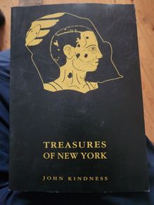 Treasures Of New York.  By John Kindness. First Edition Paperback In Good Condition.