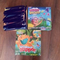 2 games - hungry Hippos, Windy Knickers