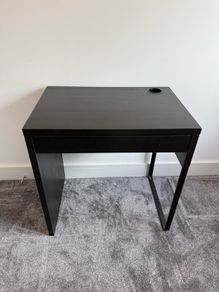 Ikea Micke Black Desk