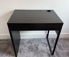 Ikea Micke Black Desk