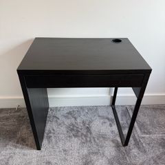 Ikea Micke Black Desk
