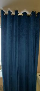 Navy Blue curtain 130 x 90