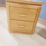 Solid Oak Lamp Table Image 2