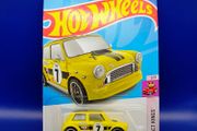 Hot Wheels Regular Treasure Hunt Morris Mini, new on long card.