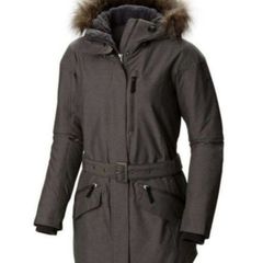 Ladies Columbia Omni-heat Parka Waterproof Coat - XS