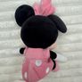 Disney Minnie Mouse Sitting Pink Dot Dress approx. 20cm Used Please see pictures Image 6