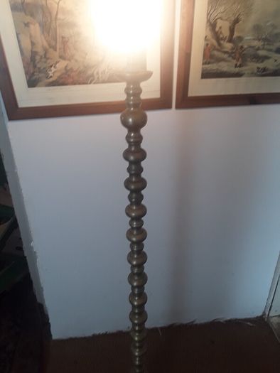 Vintage Brass Lamp