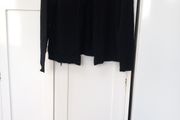 100% Merino Wool Classic Black Cardigan L Unused.