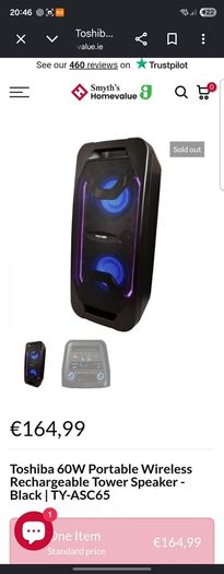 Toshiba Bluetooth Speaker