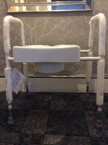 Toilet frame