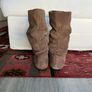 DUNE - brown suede mid-calf boots size 39 Image 8