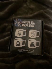 Boxed Star wars Espresso cups- limited 2013