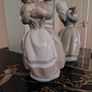 Vintage Nao by Lladro.  Girl with Lamb Image 8