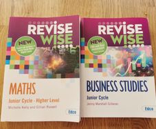 Revise wise junior cert maths & business studies
