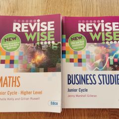 Revise wise junior cert maths & business studies