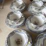 Vintage Adderley Best Bone China 27piece Teaset Image 5