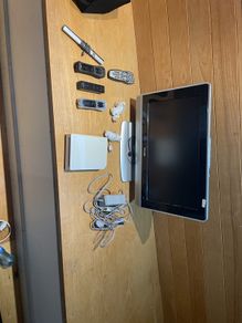 Modded Wii + television