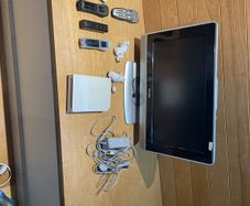Modded Wii + television