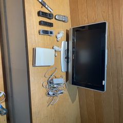Modded Wii + television