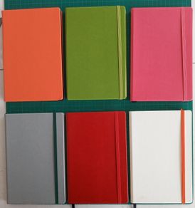 A5 Hardback Notebook / Journal PU Leather Premium Book