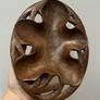 Wooden Carved Leaf Bowl Image 4