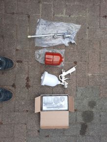 spray painting set