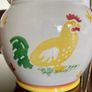 Laura Ashley Hens Ceramic Water or Milk Jug Spongeware Design 1995 Image 6