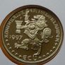Franz Schubert vintage ecu proof coin & stamp cover 1997 Image 5