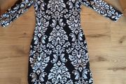 Ladies bodycon black &amp; white sequins dress