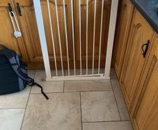 baby stair gate extra tall