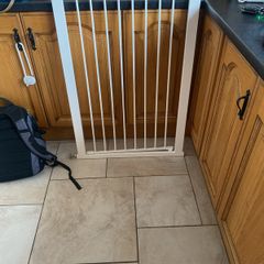 baby stair gate extra tall