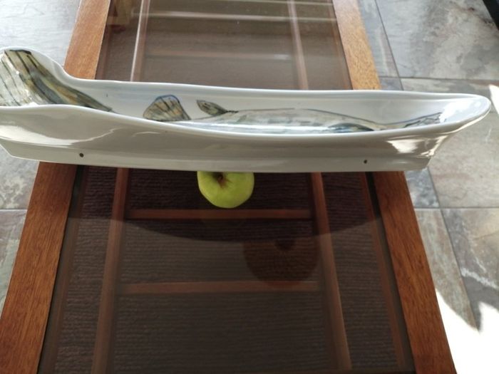 Highland Stoneware Scotland Salmon Dish
