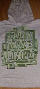 M&S Amazing boy's hoodie age 5-6 yrs