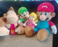 Super Mario plush bundle