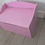 Pink Wooden Toy Box Image 9