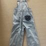 zara girls dungarees with matching top Image 4