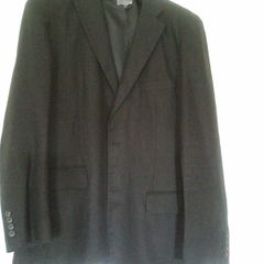 Black 100% Linen jacket Size 54