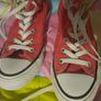 red high top converse Image 5